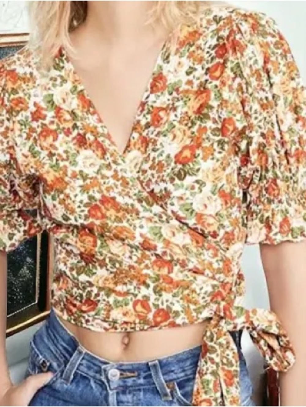 Faithfull the Brand Mali Floral Top